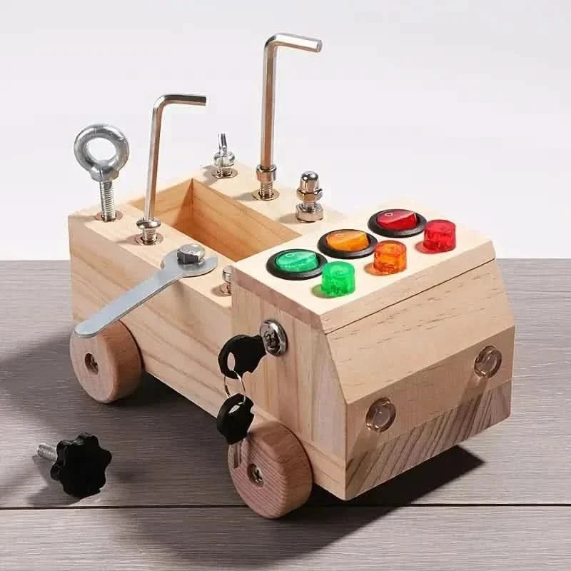 Activity Toy for Toddlers – Busy Board for Interactive Play