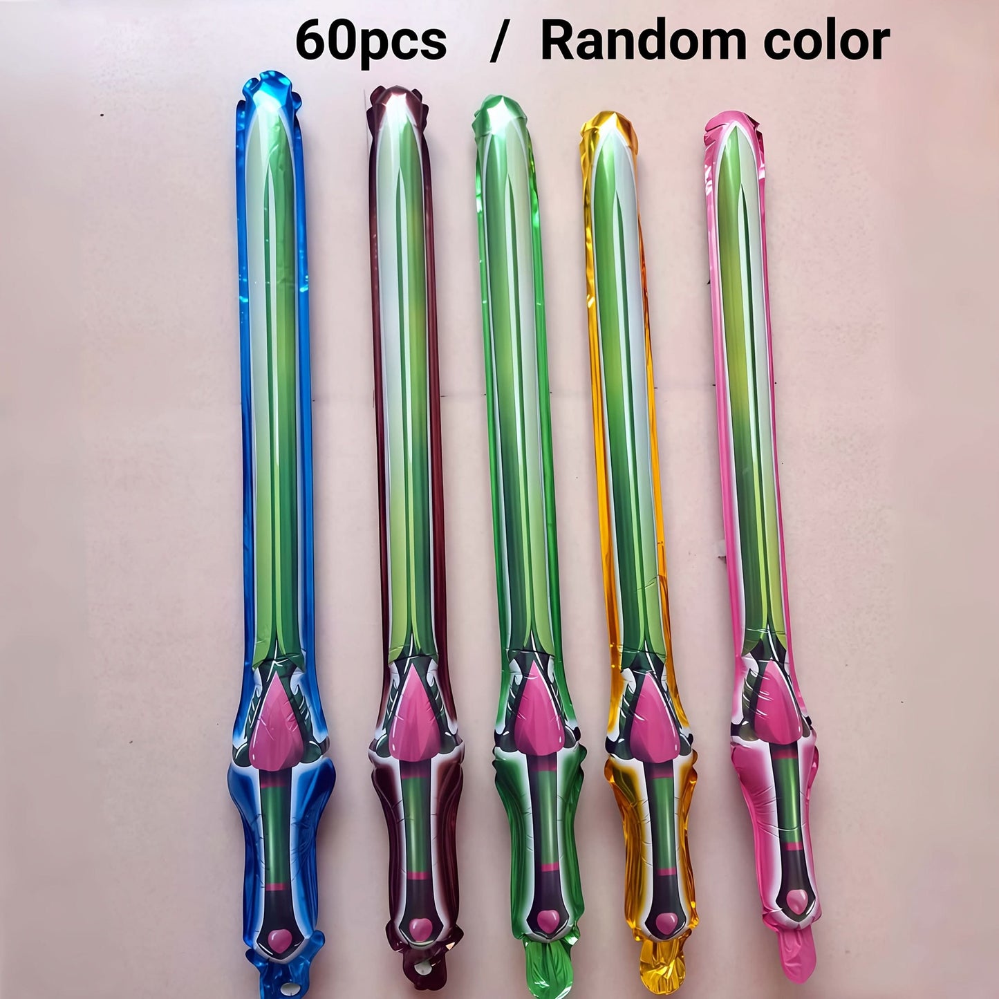 Inflatable Sword Set for Pirate-Themed Parties and Pool Activities
