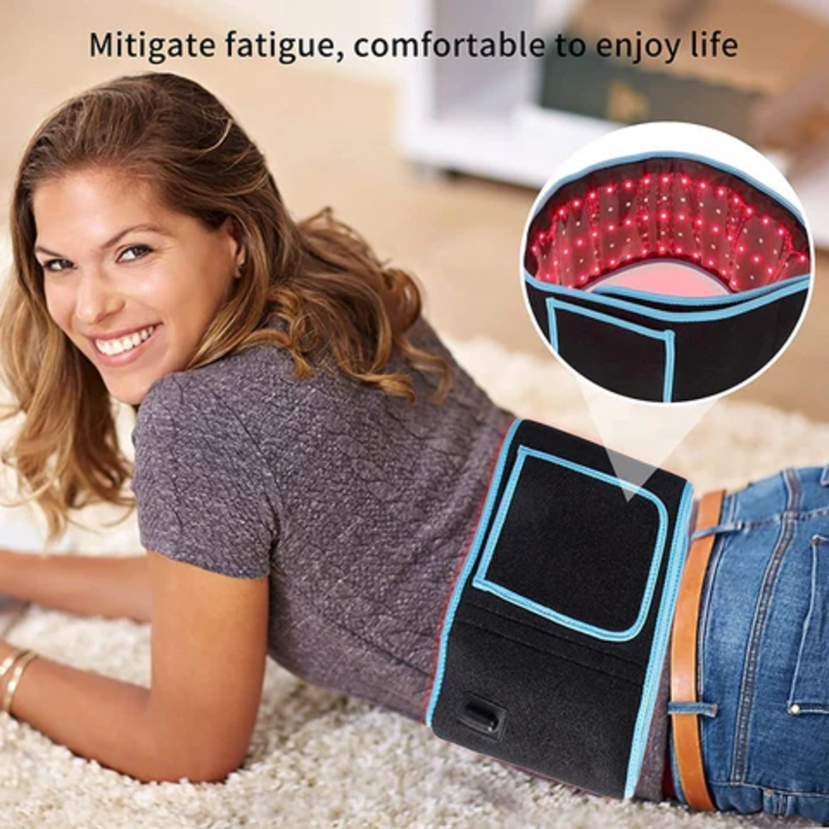 LED Light Therapy Belt for Red and Infrared Treatment