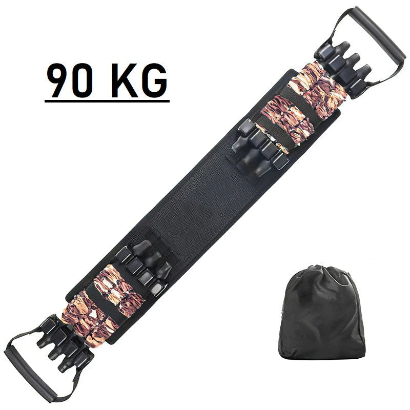 Workout Gear with Resistance Bands for Strength Training