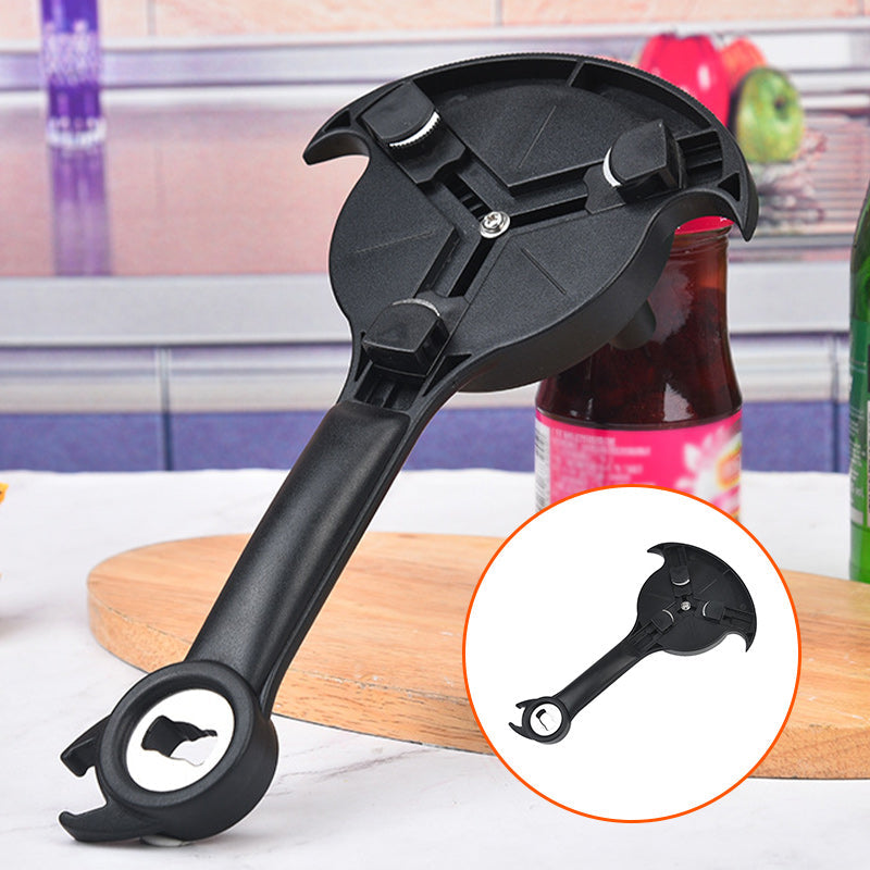 Effortless and Pain-Free Bottle and Can Opener for Every Use