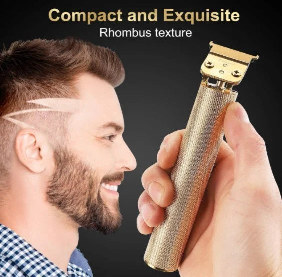 Wireless Hair Clipper with Zero Gap Trimming