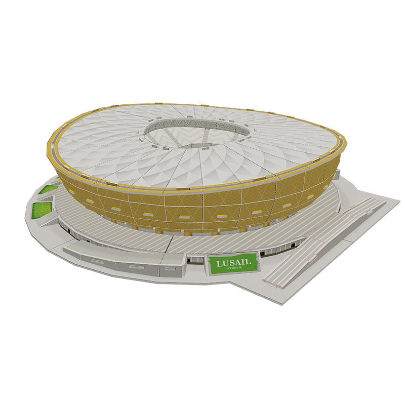 3D Football Stadium Puzzle Model
