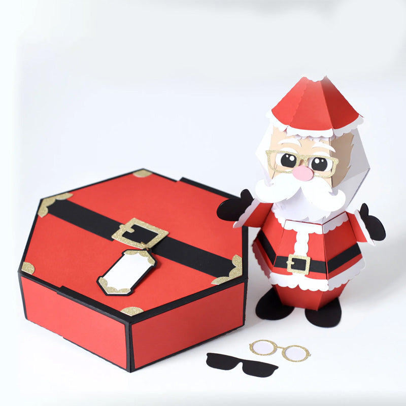 Surprise Santa Prank Pop-Up Card for Holiday Fun