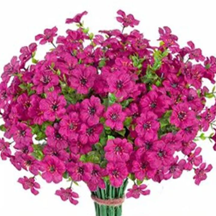 Buy 2 Get 1 Free | Colorful Artificial Flowers for Indoor and Outdoor Use