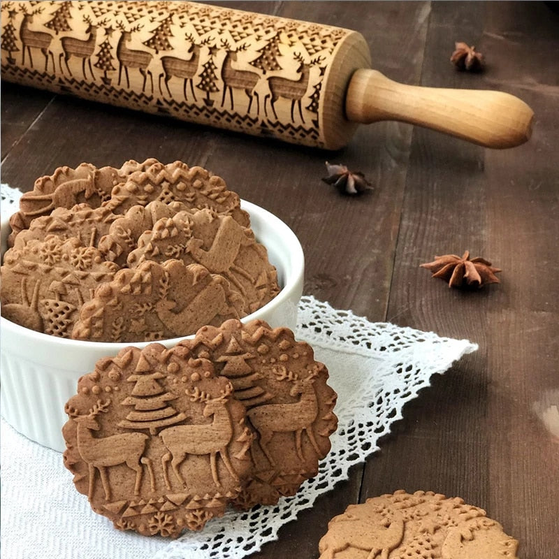 Festive Cookie Press for Whimsical Baking Fun