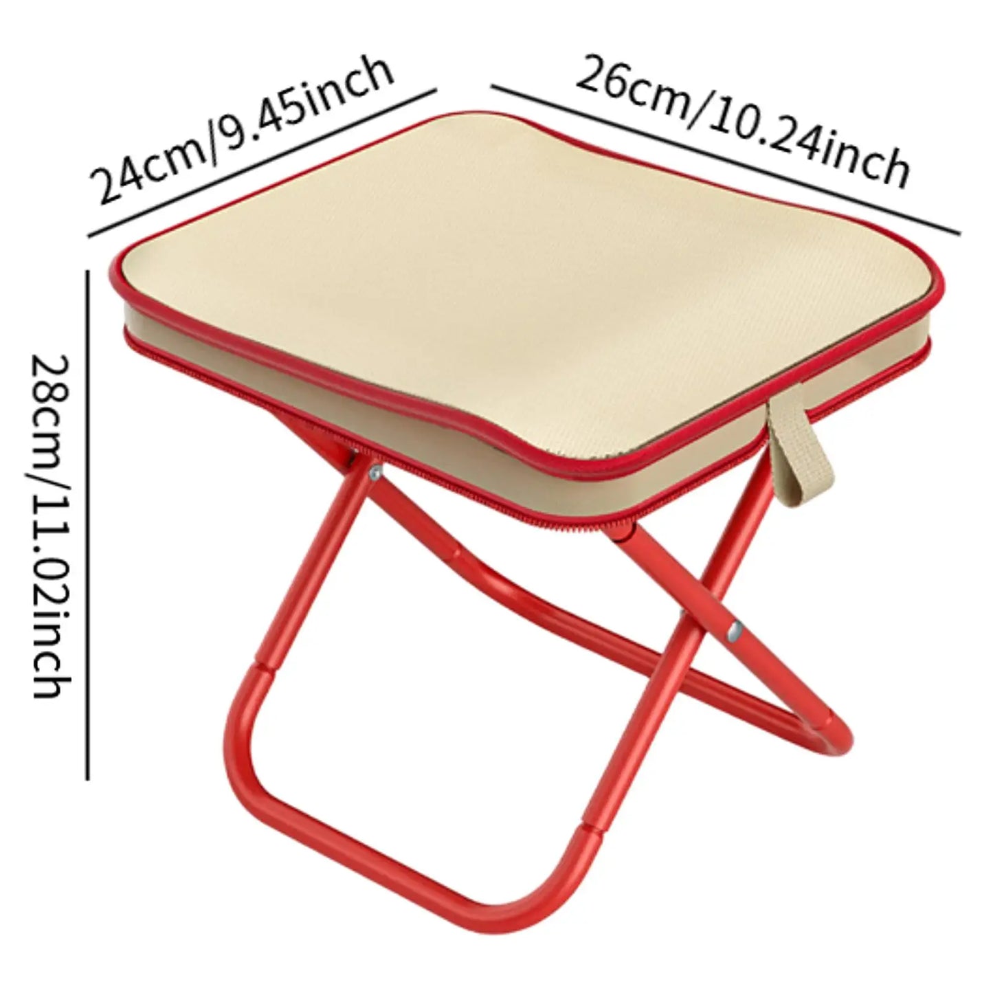 Lightweight and Sturdy Folding Chair for Camping and Outdoor – 900g Aluminium