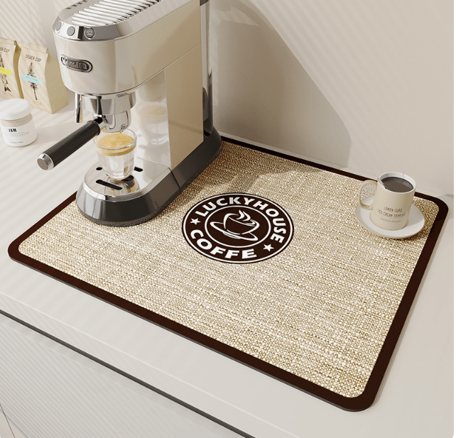 Quick-Dry Kitchen Mat | Super Absorbent Diatomite Surface Saver
