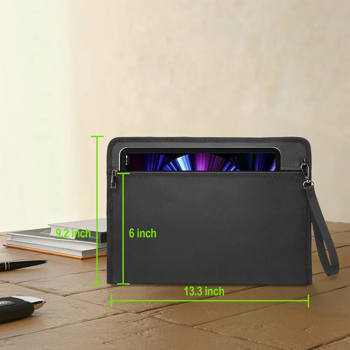 Ultimate Fire-Resistant File Organizer – Waterproof A4 Storage with Lock