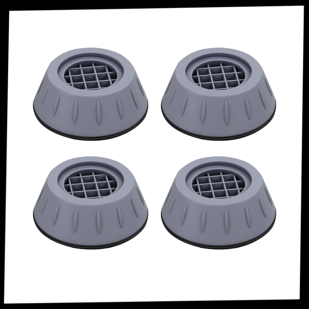 Set of 4 Anti-Vibration Rubber Feet