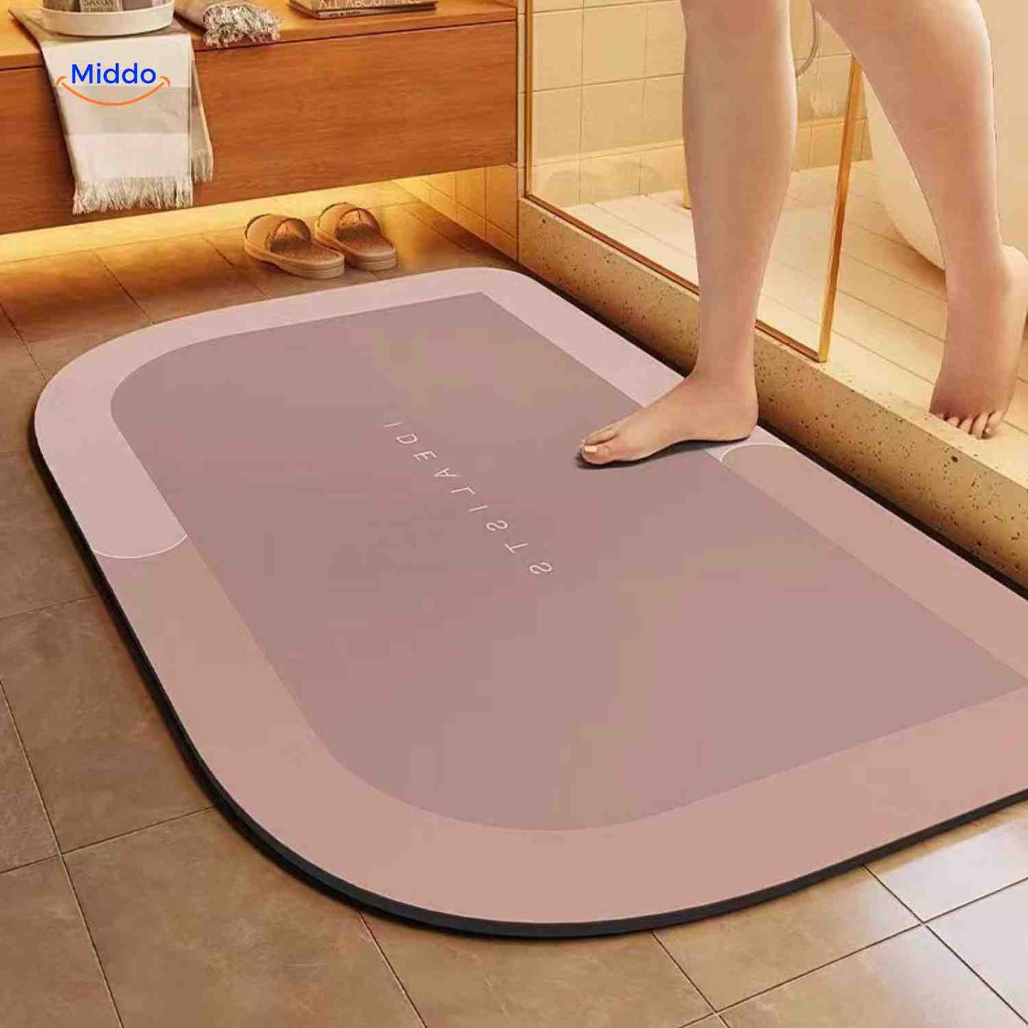 Quick-Drying, Non-Slip and Water-Absorbent Bath Mat