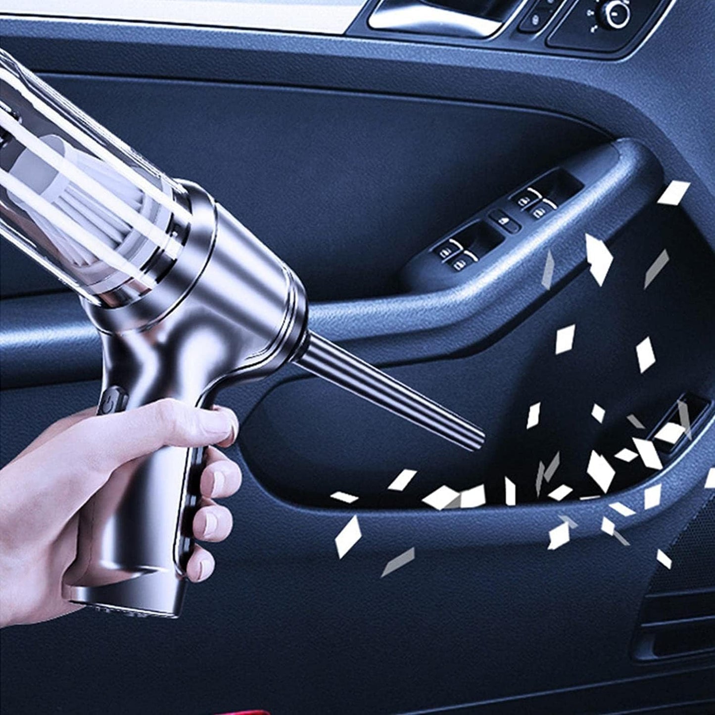 Cordless Car Vacuum Cleaner | Powerful Suction | SwiftClean