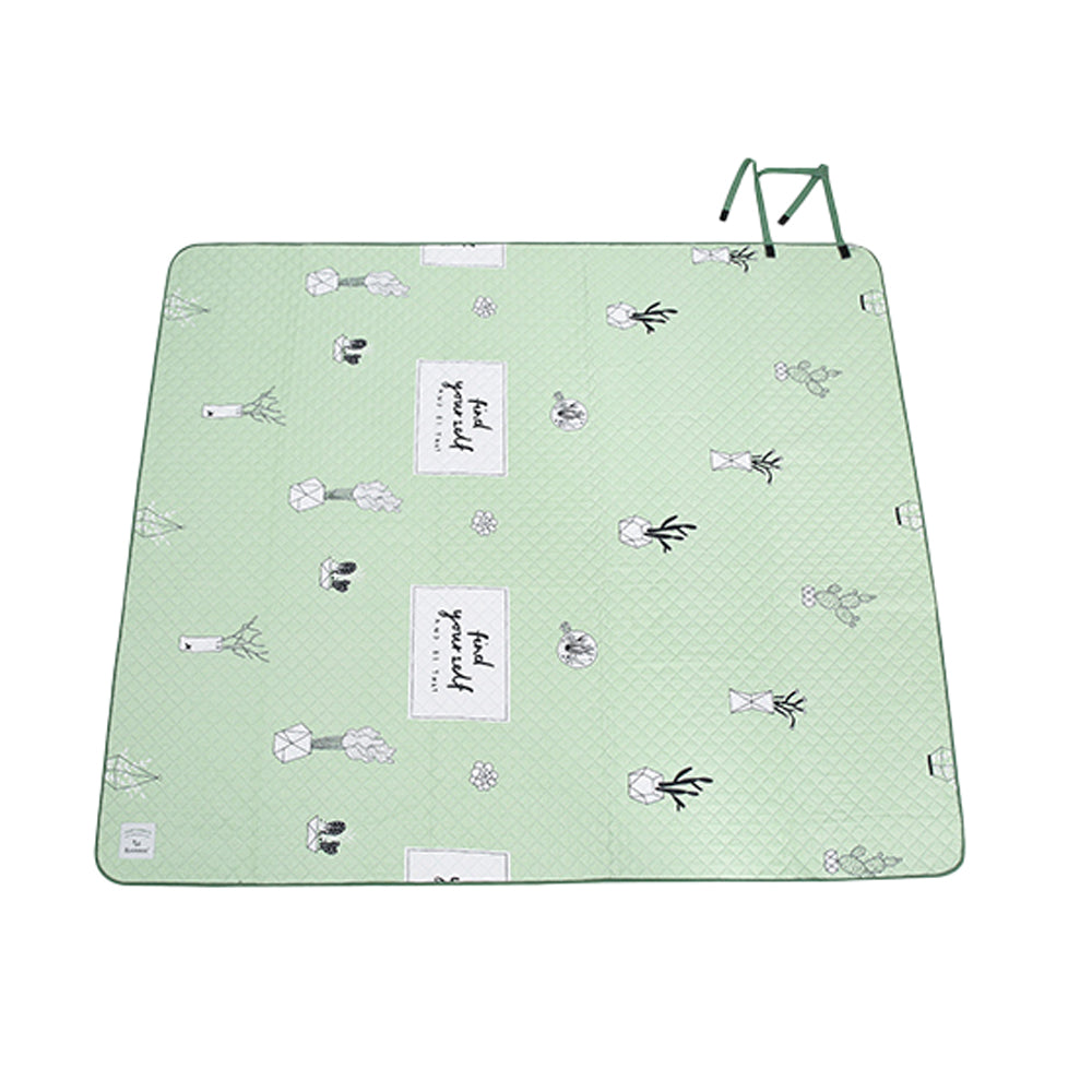 Waterproof Beach and Picnic Mat with Printed Design