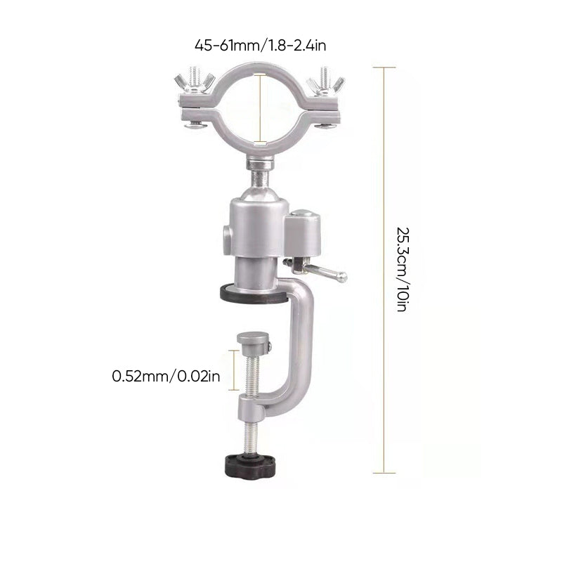Multi-Angle Workholding Vise - 360-Degree Rotation