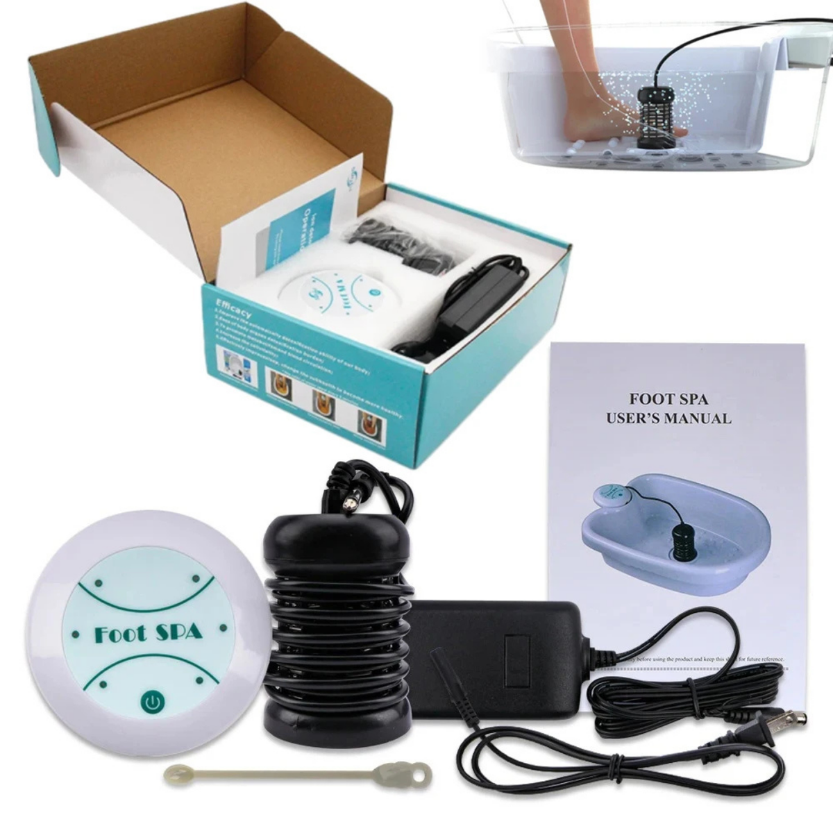 Detox and Relaxation Ionic Foot Soak Bath