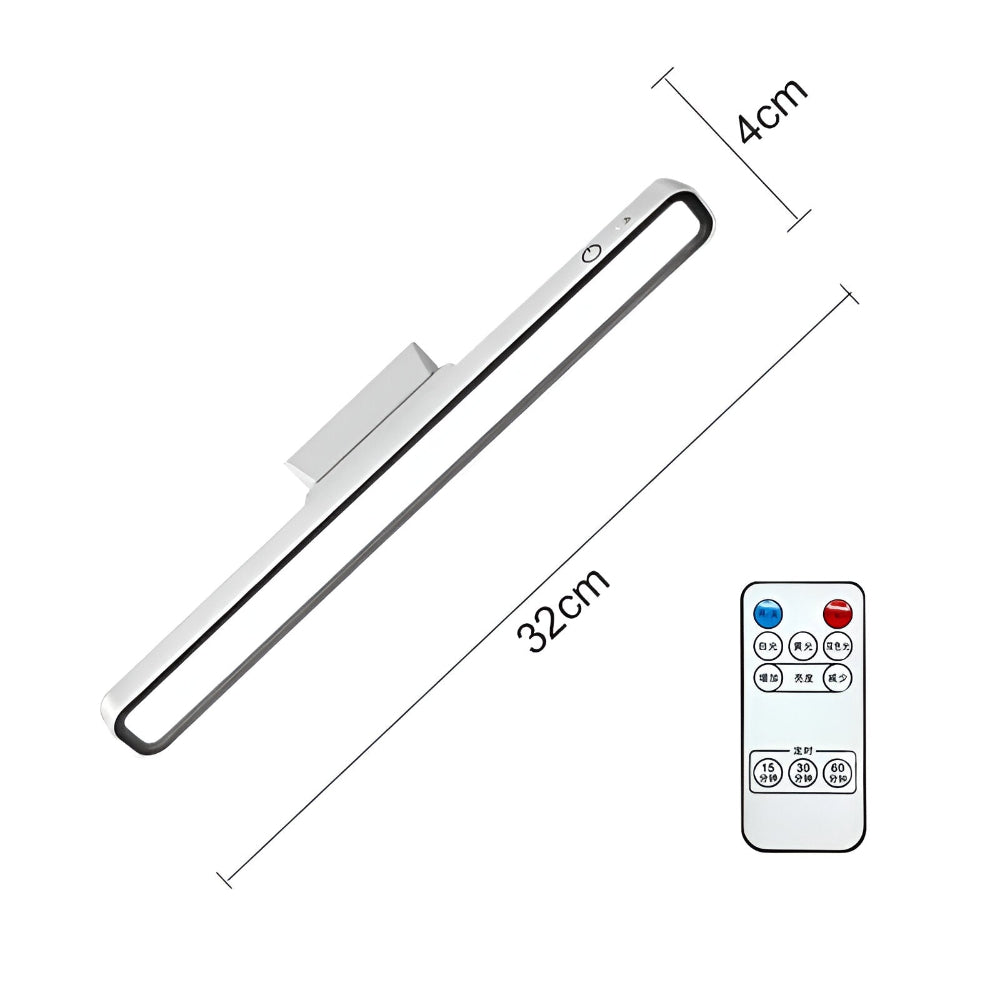 Rechargeable Table Lamp with Portable Magnetic LED Light Bar