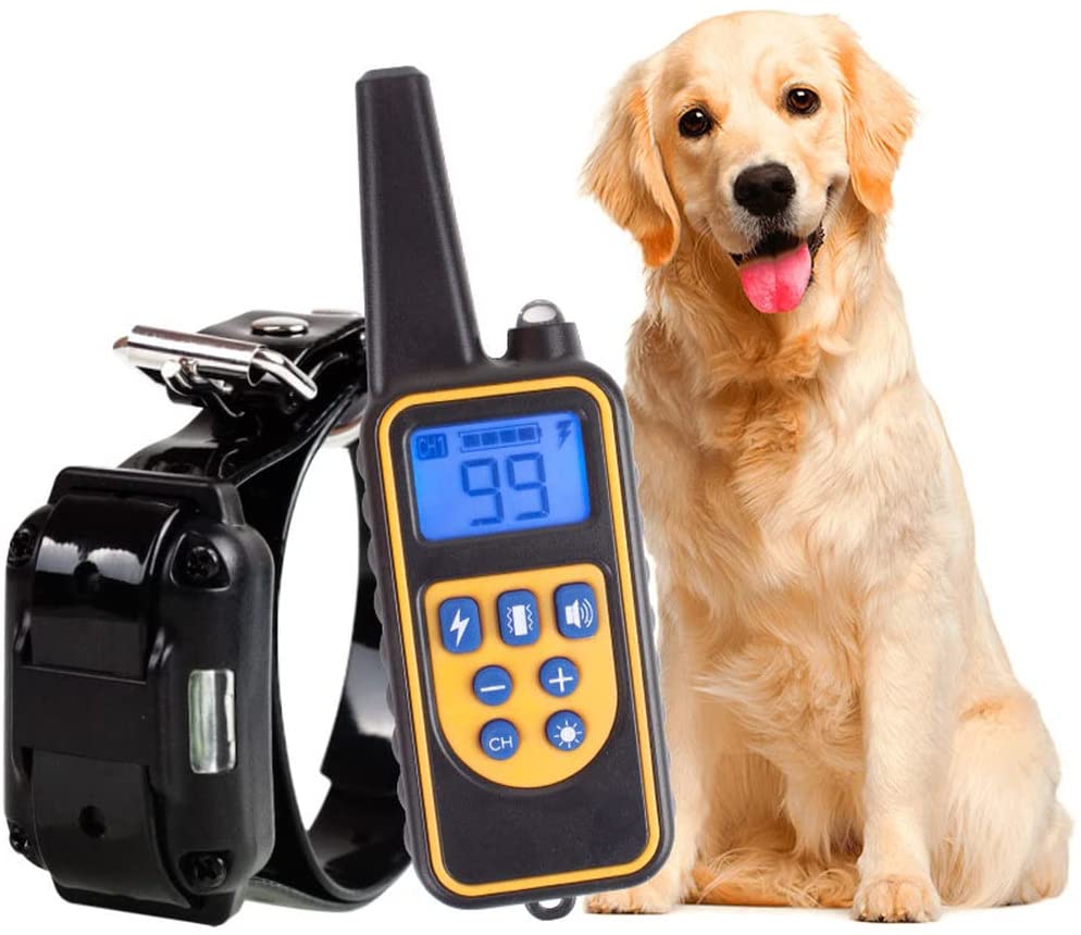 Remote Control Dog Training Collar - Waterproof and Long-Range