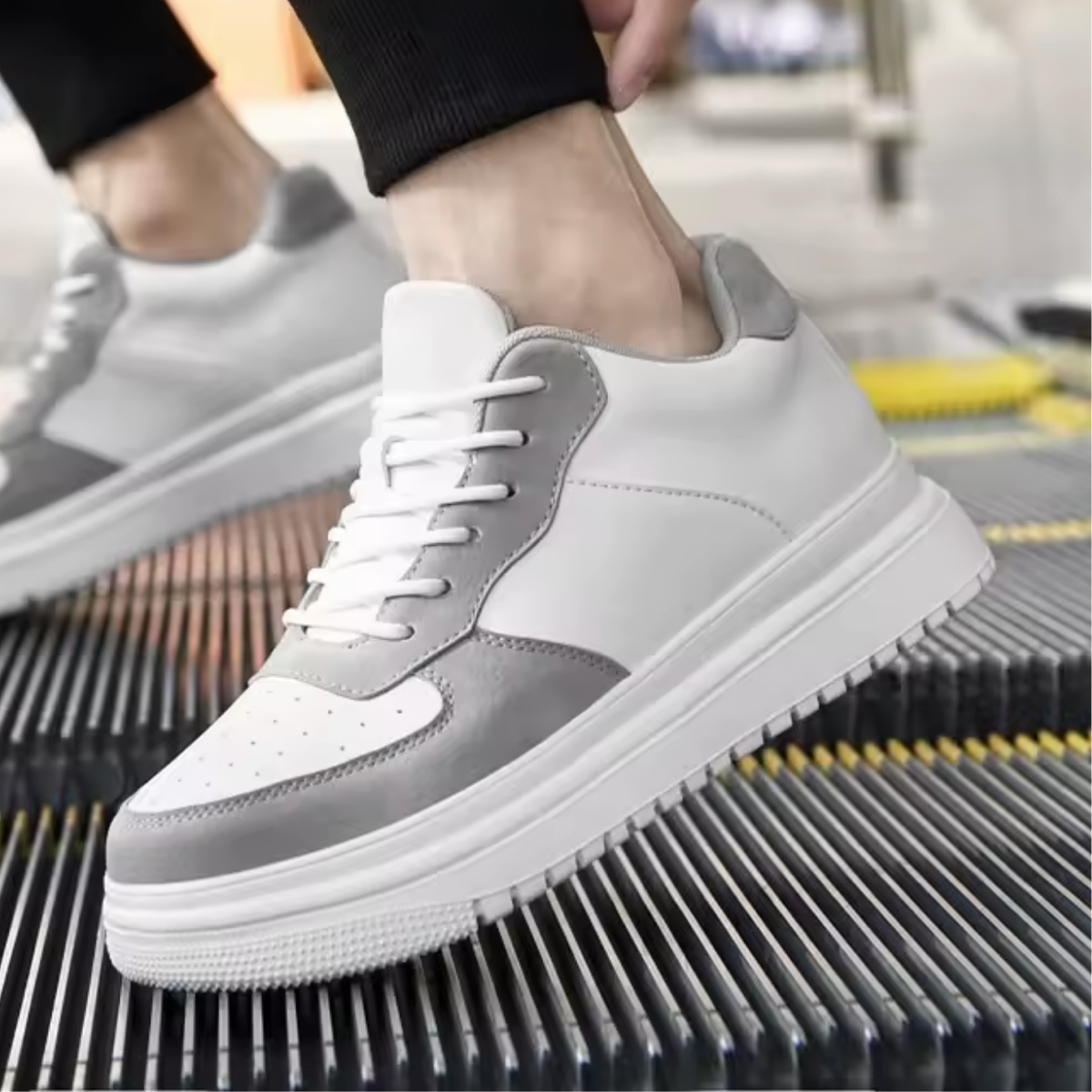 Comfortable Men's Shoes for Height Increase – Discreet Design