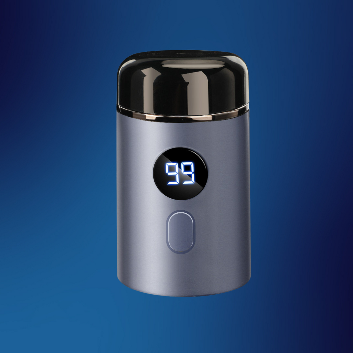 Waterproof Mini Digital Shaver for Men, Women, Unisex - Black/Blue