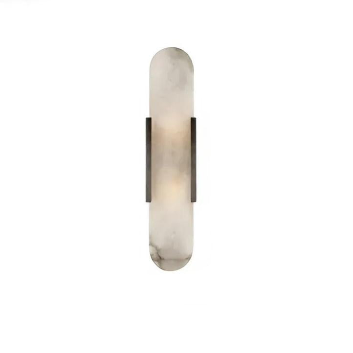 Contemporary Stone Light Wall Sconce – Marble Design