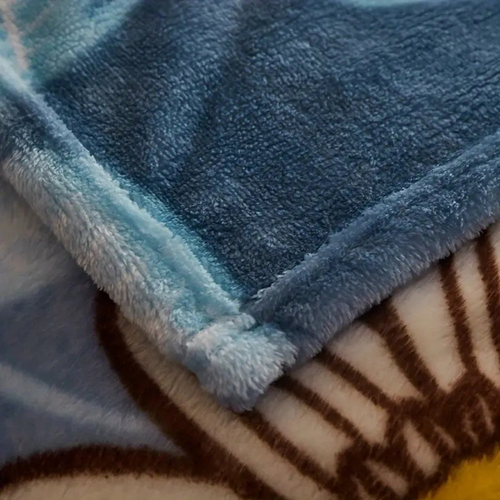 Vintage Blossom Cozy Throw Blanket