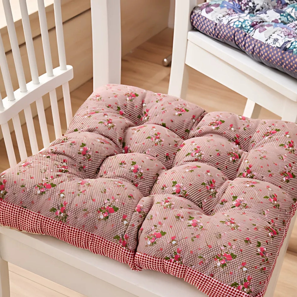 Vibrant Floral Comfort Seat Cushions