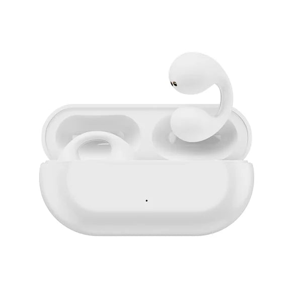 Open-Ear Wired Bone Conduction Headphones with No Ear Tips