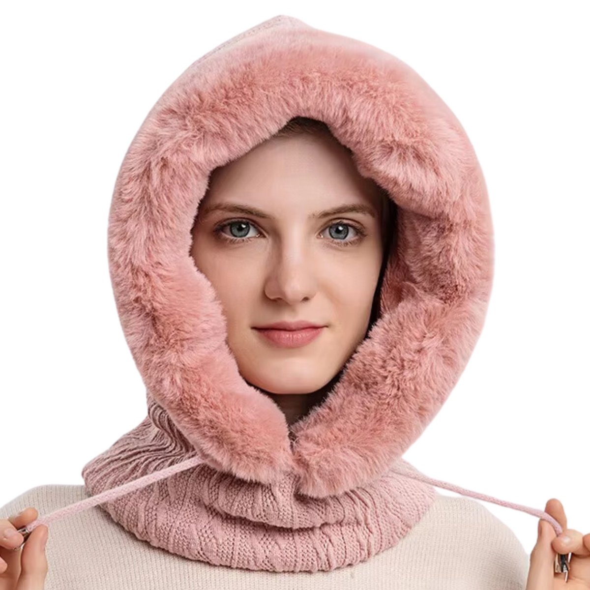 Balaclava Hat and Scarf Combo – 3-in-1 Polar Fleece Accessory
