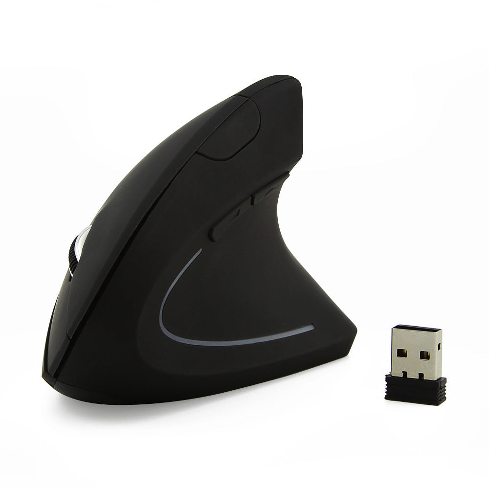 Ergonomic Vertical Wireless Optical Mouse for Gamers