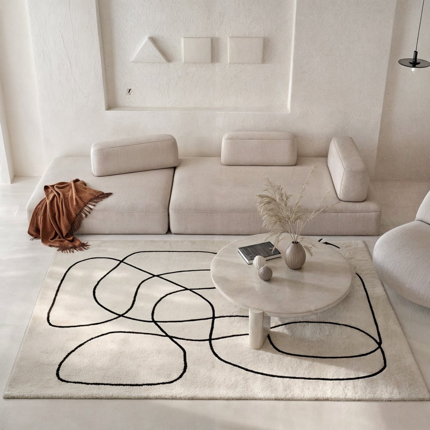 Elevate Your Space with the Luxurious Wool Square Rug