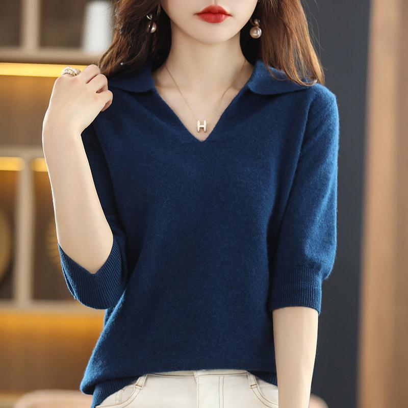 Luxurious Cashmere and Merino Wool Pullover