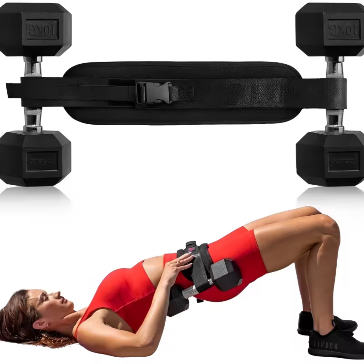 Abdominal and Glute Strength Training Weightlifting Belt