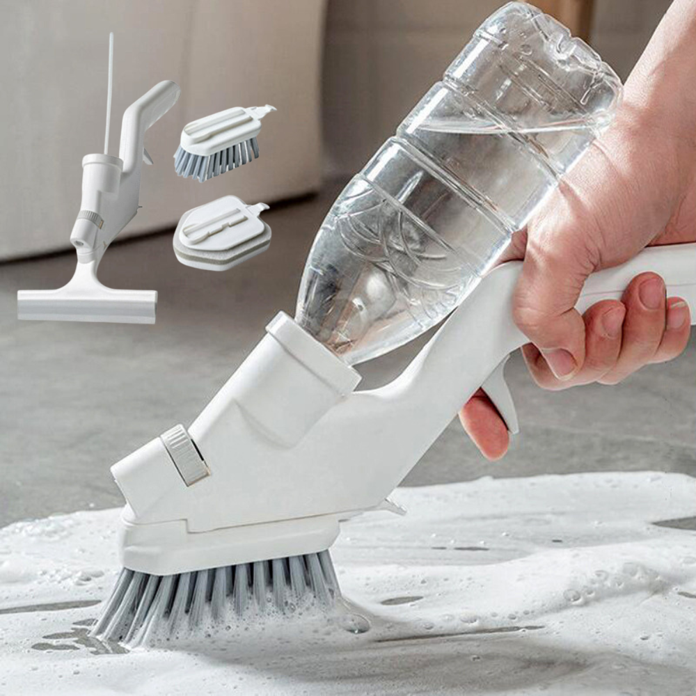 Bathtub Wall Brush with Built-in Soap Dispenser – Ergonomic Design