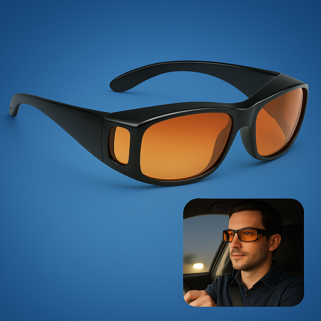 Anti-Glare Glasses for Nighttime Driving