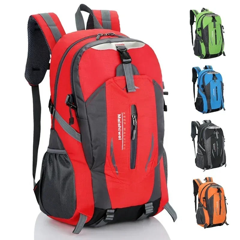 Adventure-Ready 40L Water-Resistant Backpack