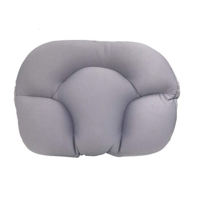 Ergonomic Microbead Pillow for Side and Back Sleepers – Slim Sleep Design