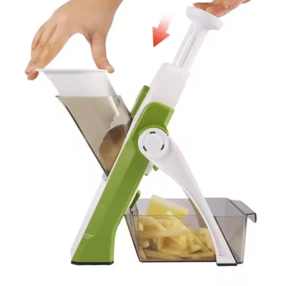Vegetable Grater with Integrated Chopper – Manual Handheld Tool
