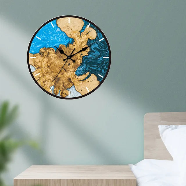 Contemporary Clear Acrylic Wall Clock Style