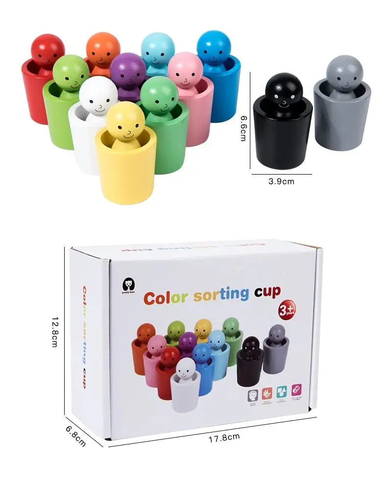 ColorSort Cups | Interactive Learning Set