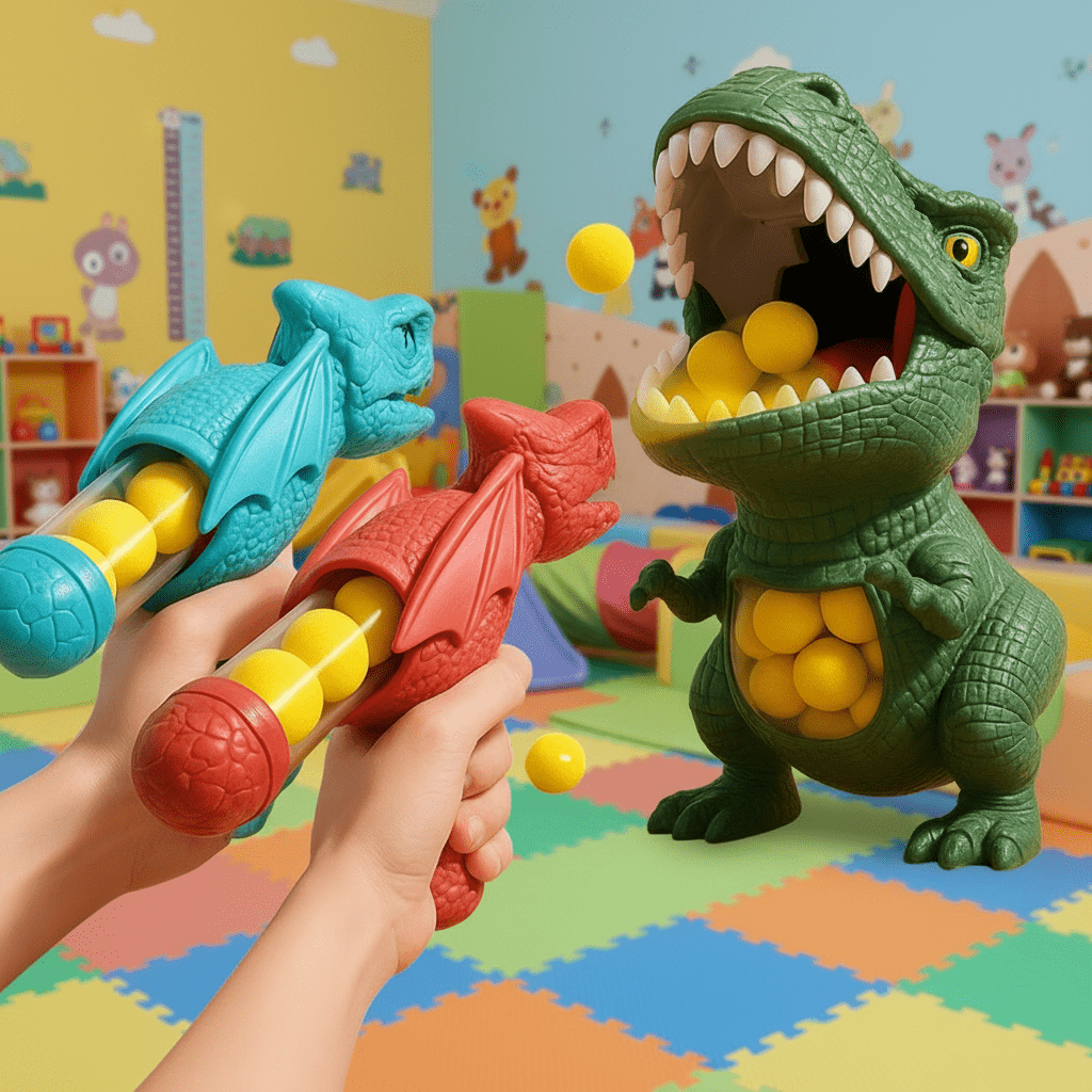 Kids Shooting Game Set for Fun Indoor Entertainment