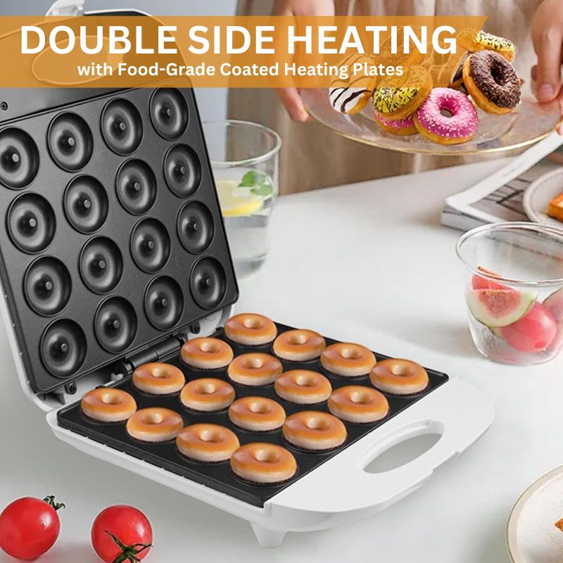 Mini Donut Maker – Quick-Bake Machine for Homemade Treats