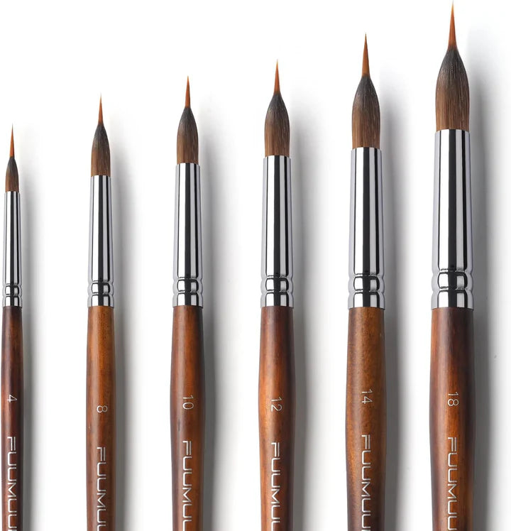 Precision Paintbrush Set | Fine Lines & Details | ArtisanGrip
