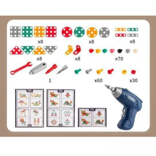 Creative Builder 3D Drill Set for Young Innovators