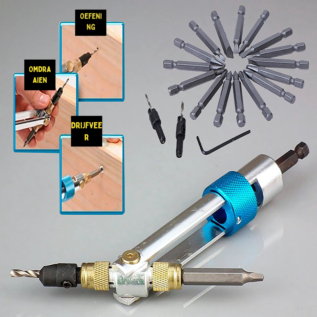 Reverse Drill Bit Set