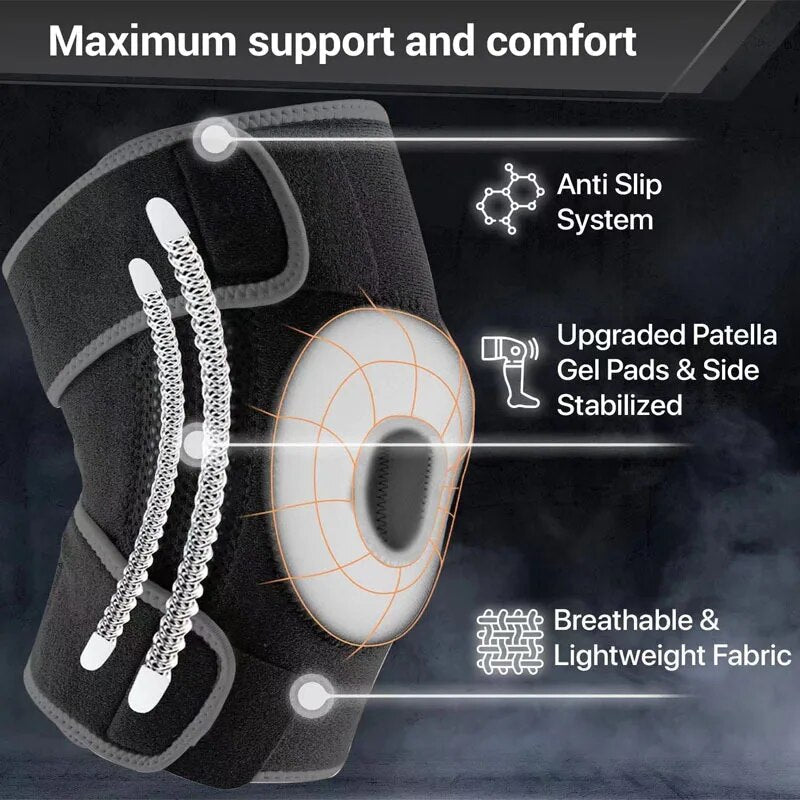 Adjustable Knee Brace in Plus Sizes