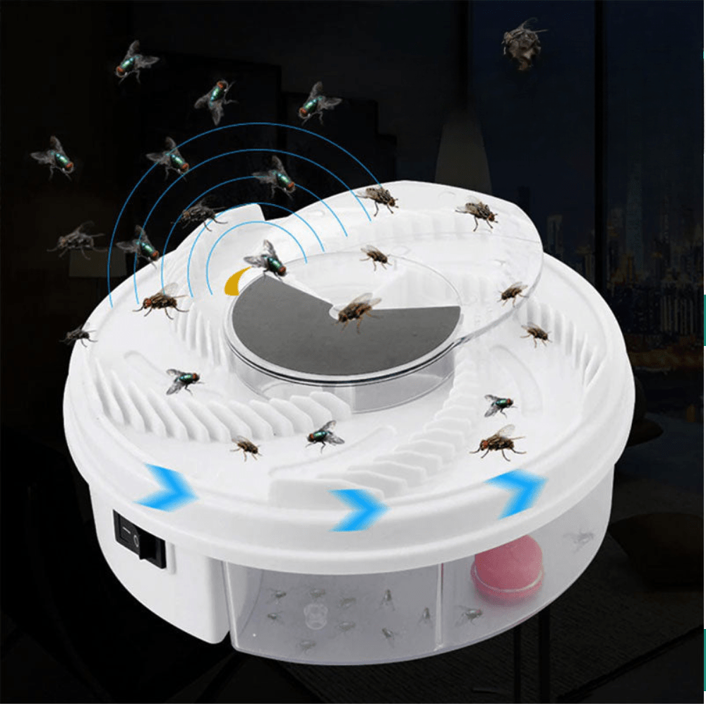 Eco-Friendly Silent Insect and Fly Catcher for Indoor and Outdoor Spaces