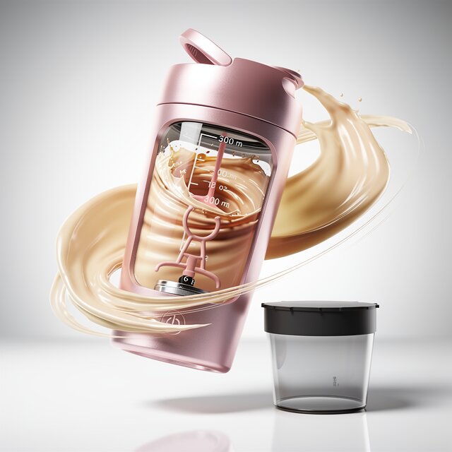 Smart Shake Pro: Automatic Blender Bottle for Smooth Drinks