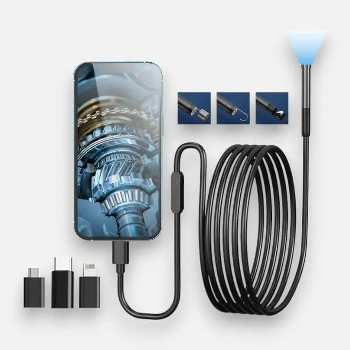 SmartScope Pro | 5m Flexible Inspection Camera | HD Clarity