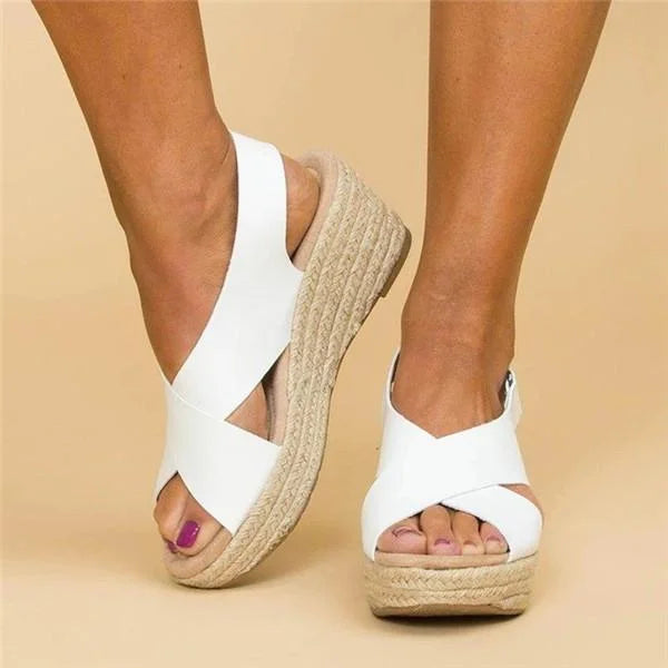 ComfortFlex Wedge Shoes for Women | Adaptive Straps & Supportive Footbed