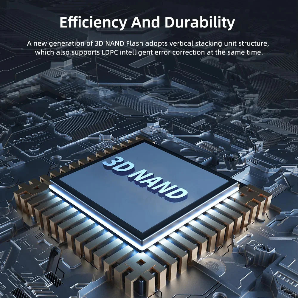 High-Speed External NVMe M.2 2280 PCIe 3.0 Portable SSD Storage